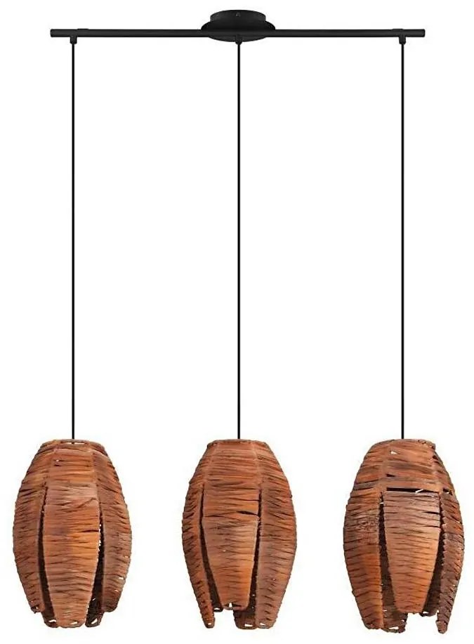 Eglo 43295 - Żyrandol na lince MONGU 3xE27/40W/230V