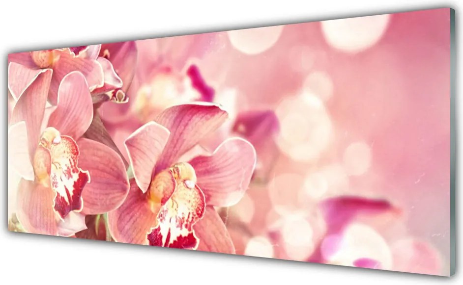 Dekor Szklany do Kuchni Harmonijny Bukiet Ścienny