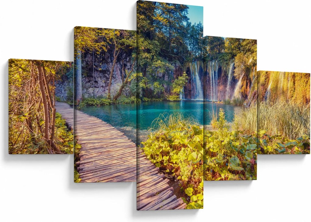 Obraz - Jeziora Plitwickie, Chorwacja (125x70 cm)