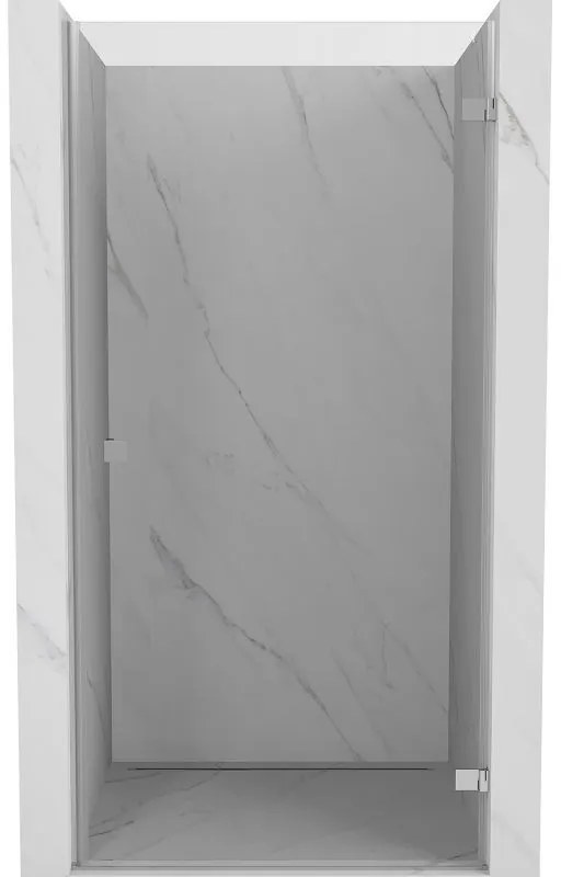 Mexen Lunar-B drzwi prysznicowe uchylne prawe 55 cm, transparent, chrom - 832-055-000-01-00-P