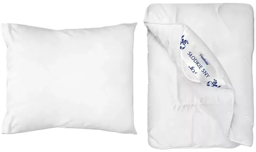 Zestaw Dziecięcy Kołdra z poduszką SŁODKIE SNY 100x135 + 50x60 GRENO