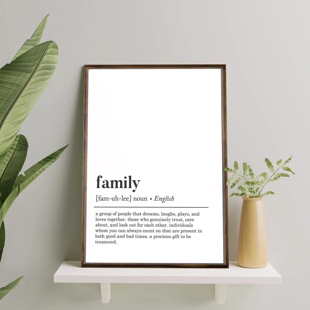 Obraz 50x70 cm Family – Wallity