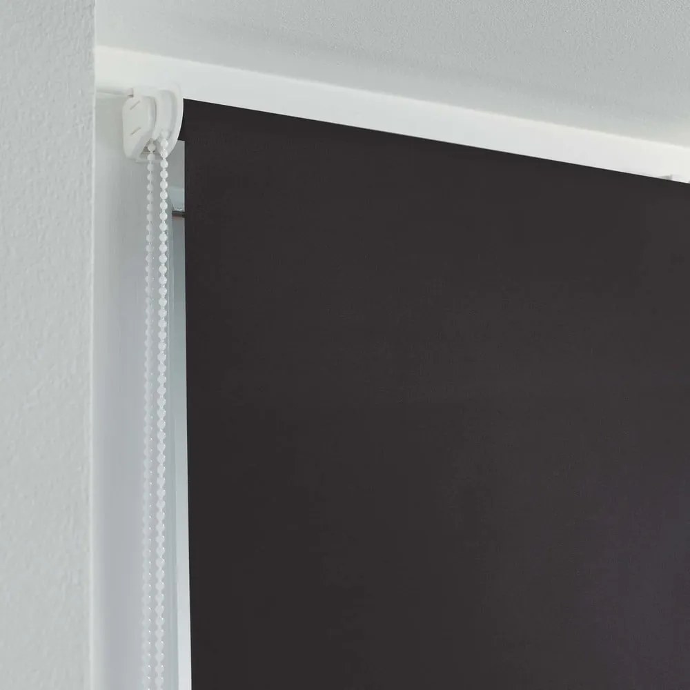 Czarna tekstylna roleta 90x180 cm Occult – douceur d'intérieur