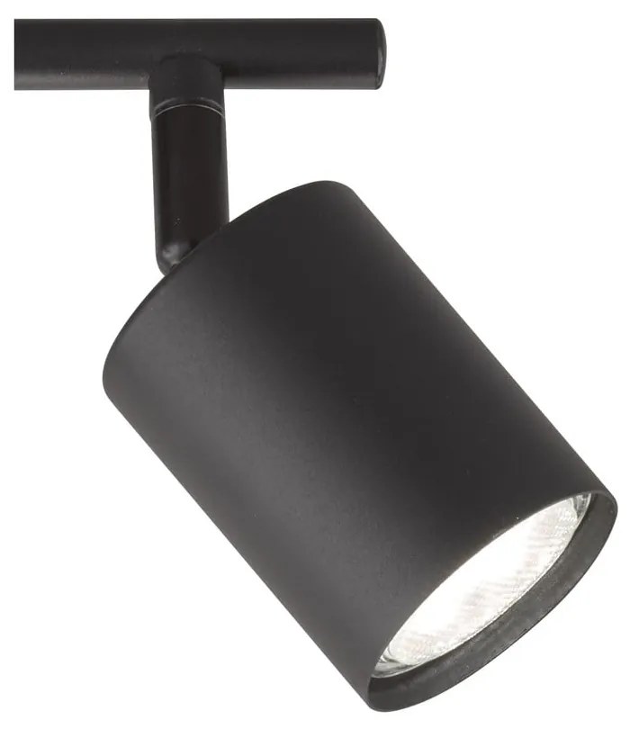 Czarna metalowa lampa punktowa LED 8x30 cm Vano – Fischer &amp; Honsel