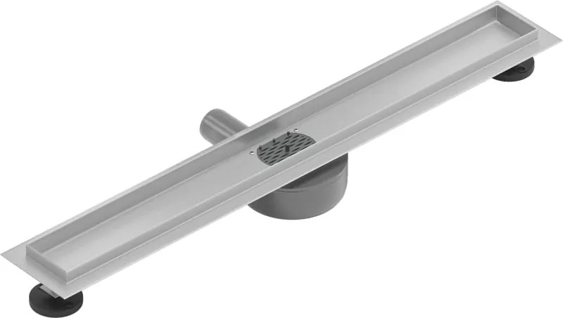 Mexen Flat 360° korpus do odpływu liniowego obrotowy 50 cm, inox - 1040050