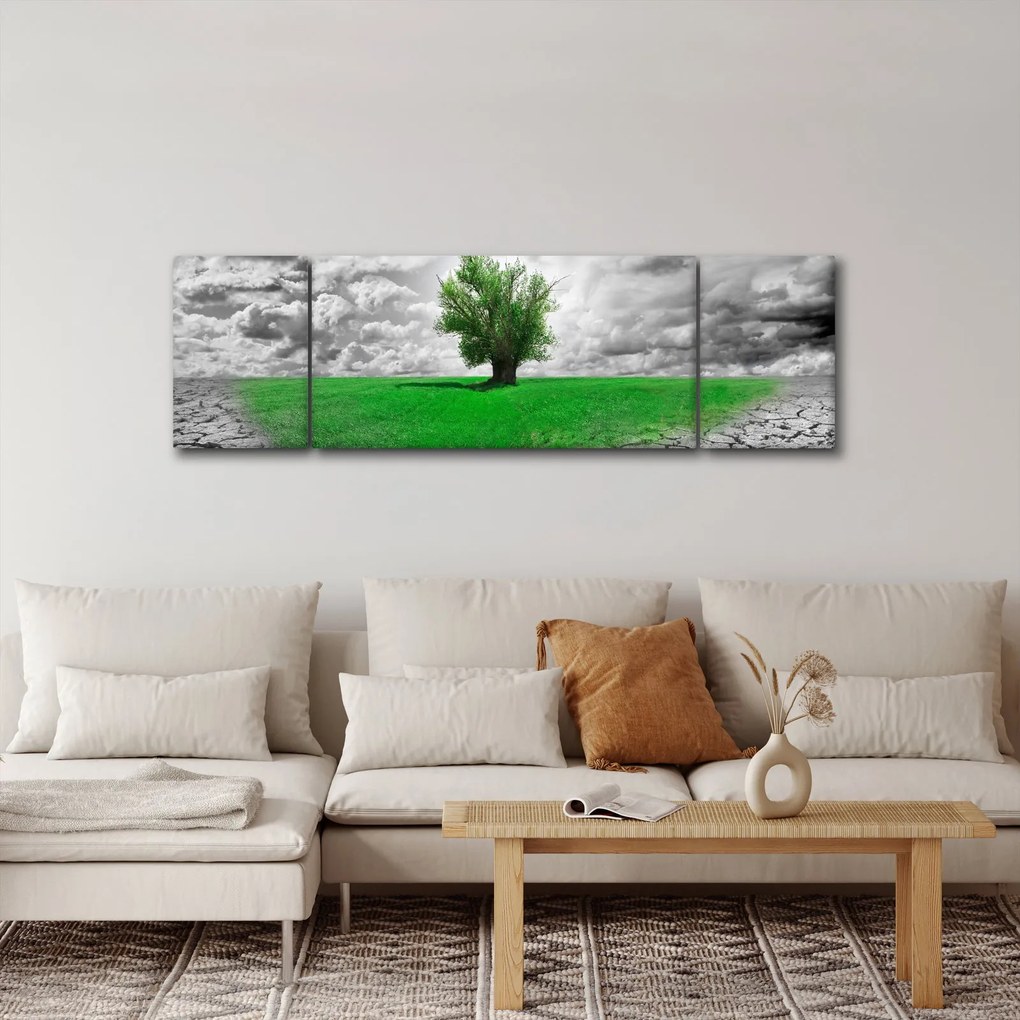 Obraz - Kawałek natury w mieście (170x50 cm)