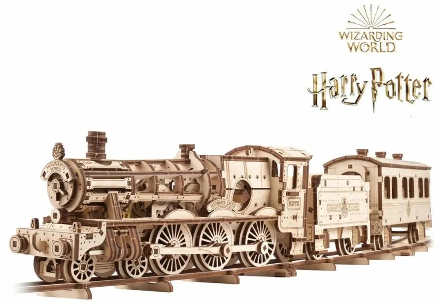 Ugears 3D Drewniane puzzle mechaniczne Harry Potter Hogwarts Express