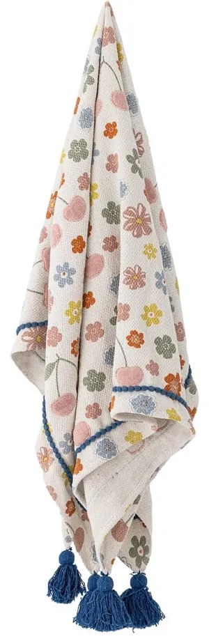 Koc dziecięcy z bawełny z recyklingu 130x160 cm Cherry – Bloomingville Mini