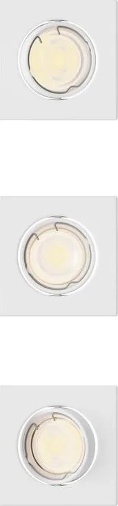 Philips - ZESTAW 3x oprawa wpuszczana PERIDOT 1xGU10/7W/230V biała