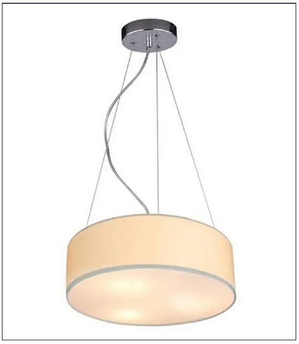 Kremowa wisząca lampa - V004 Ontario 4X