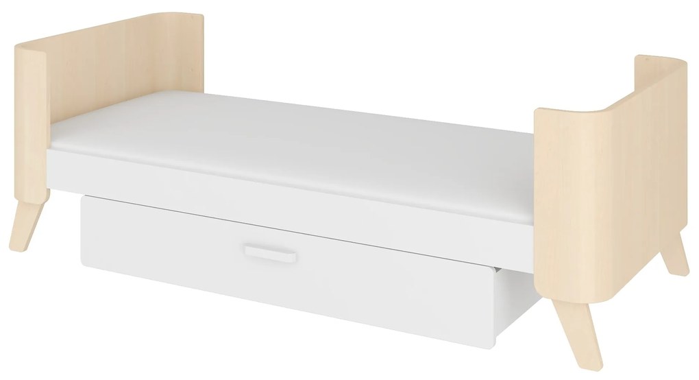 Łóżeczko dziecięce HOPPA 70 x 140 cm z pojemnikiem na przechowywanie