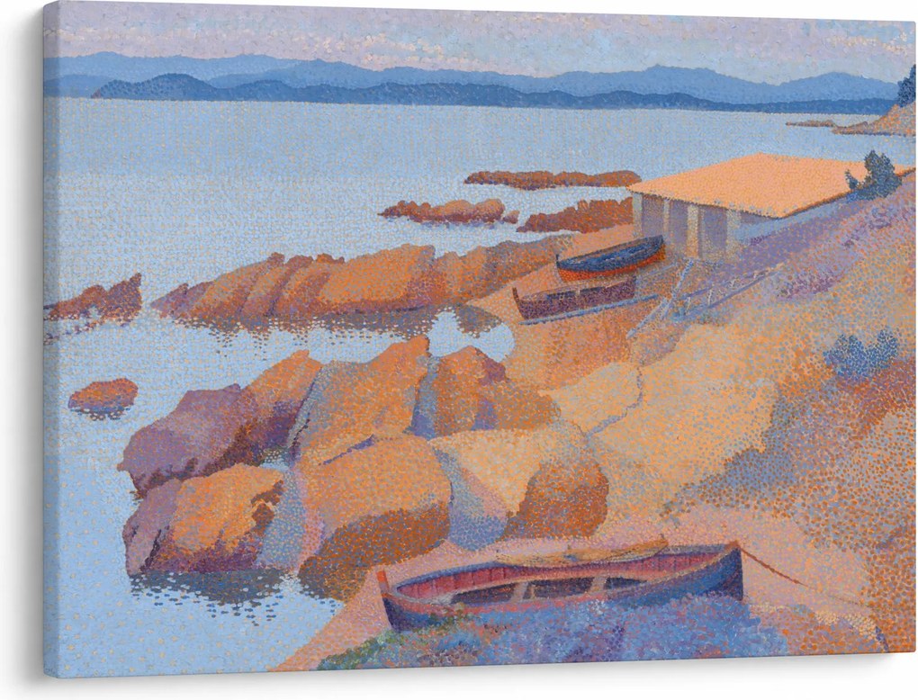 Obraz - Henri Edmond Cross, Calanque des Antibois, reprodukcje (70x50 cm)