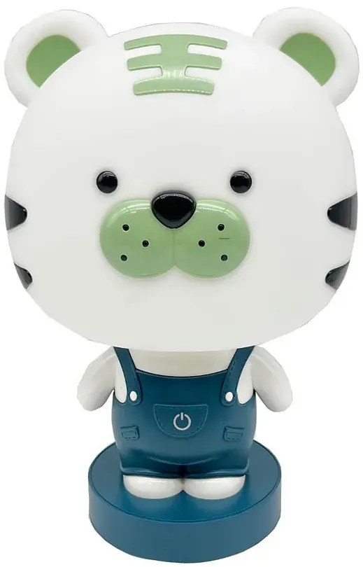 Zielona lampka dla dzieci tygrysek - A364 H4-A27