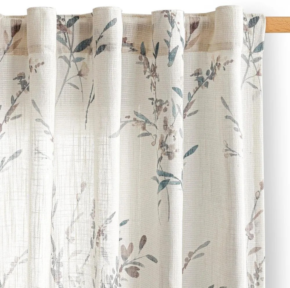 Kremowa zasłona 135x250 cm Ramita – Restilo