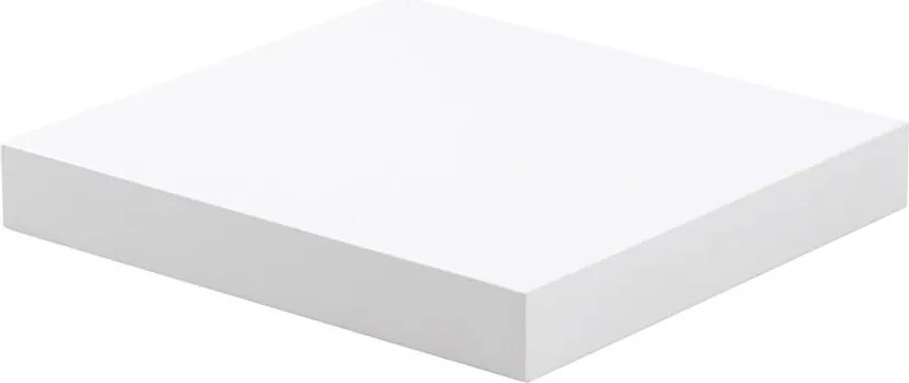 Półka wisząca na ścianę z MDF, dł. 25 cm