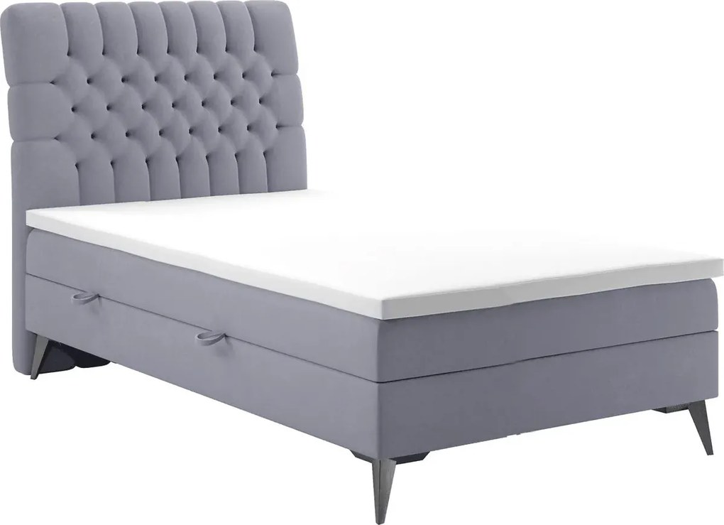 Pojedyncze łóżko boxspring 80x200 H8-S09