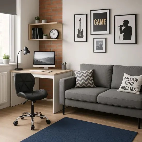 Pikowany czarny obrotowy fotel do biurka W2-R25