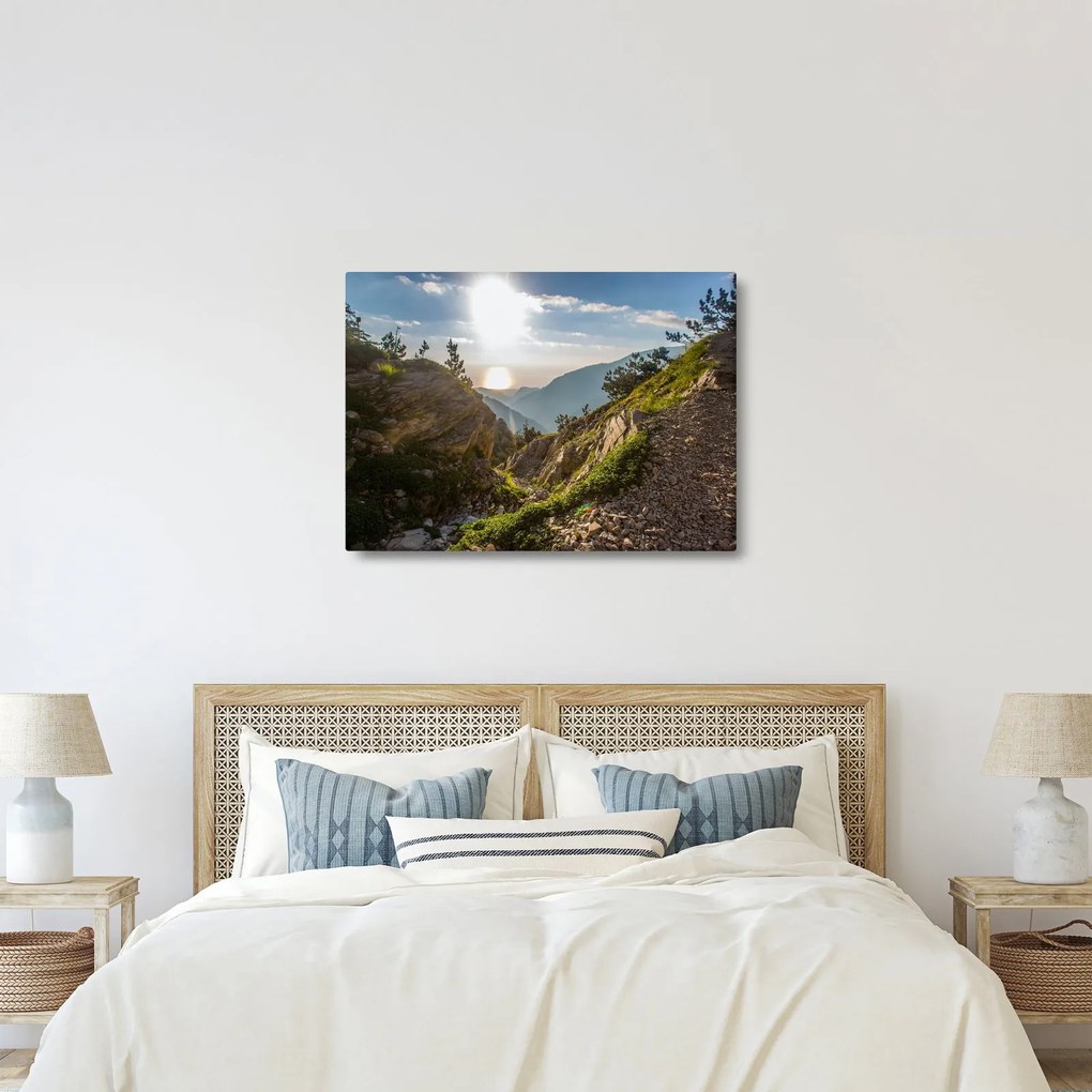 Obraz - Góra Olimp (70x50 cm)