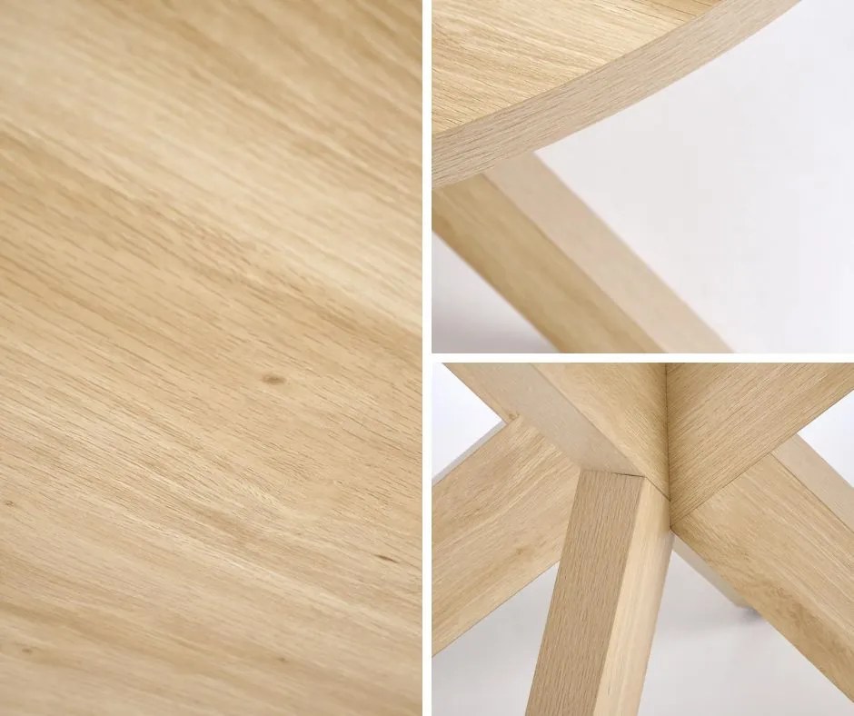 Okrągły nierozkładany stół Morus Halmar