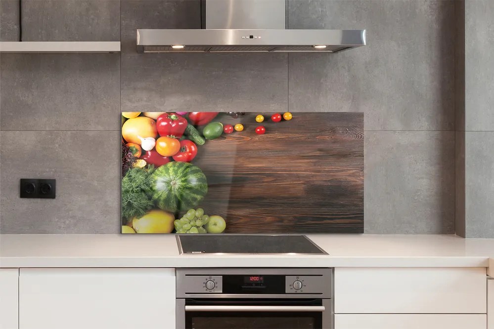 Panel nad Blat Kuchenny Arbuz i Pomidorki Koktajlowe