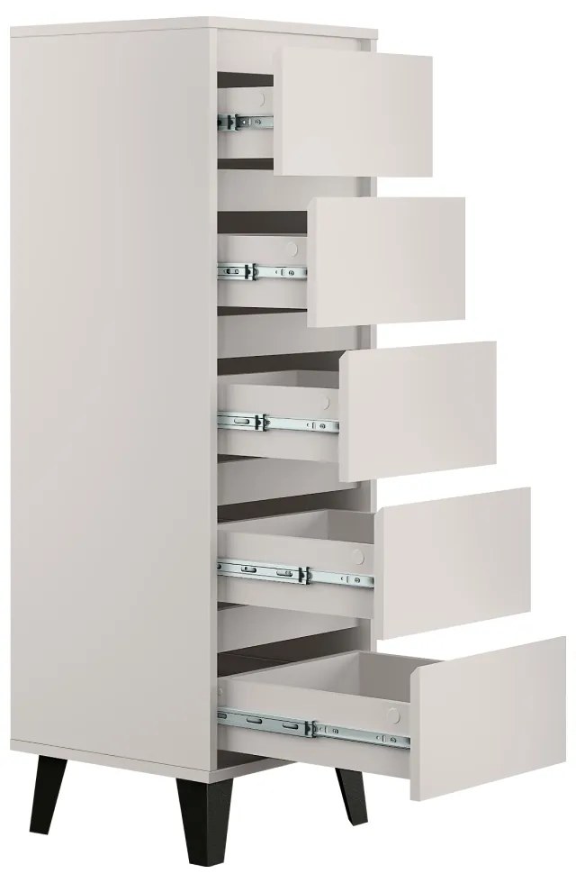 Komoda BOGAN 5S40, kaszmir