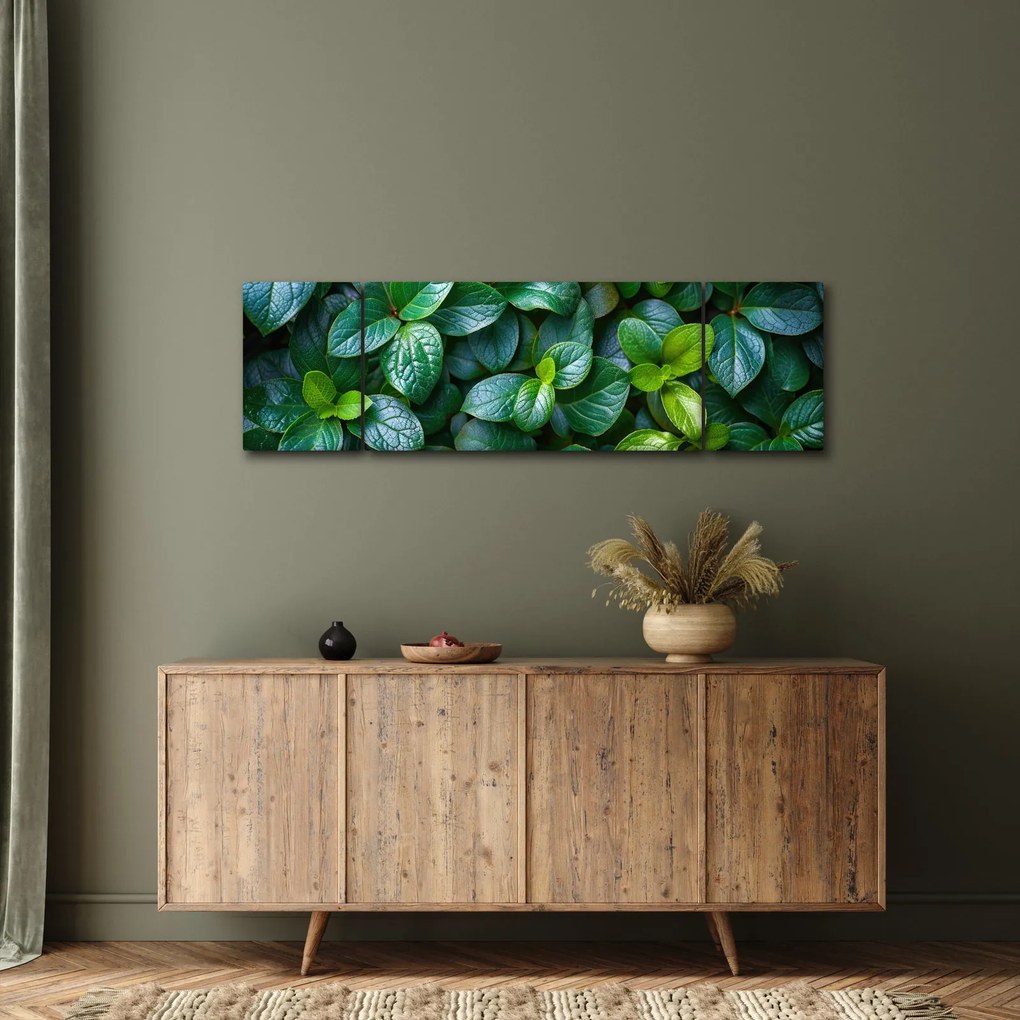 Obraz - Rośliny zielone (170x50 cm)