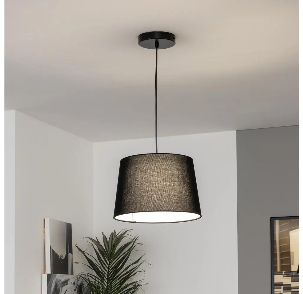 Brilagi - Lampa wisząca LED CERIA na przewodzie, 1xE27/40W/230V, śr. 30 cm, czarny