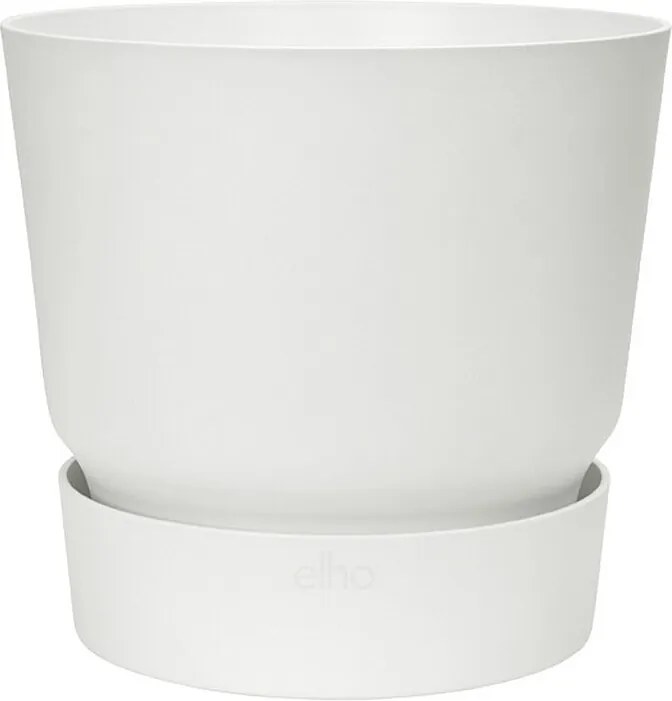 Donica Okrągła Greenville 40 Biały Zewnętrzna Ø 39 x Wys. 36,8 cm