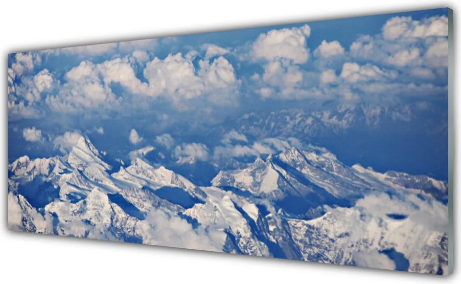 Szkło nad Blatem Majestat Gór Nad Chmurami