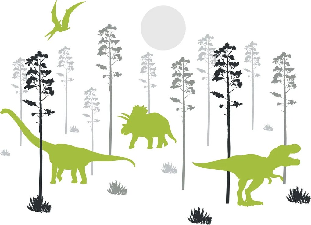 Fototapeta - Dinozaury (196x136 cm)
