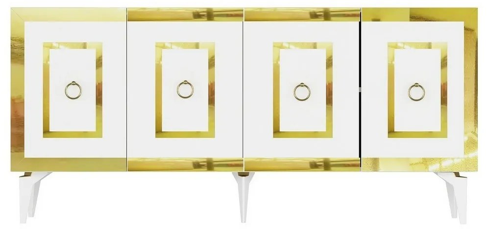 Szafka Karya White and Gold