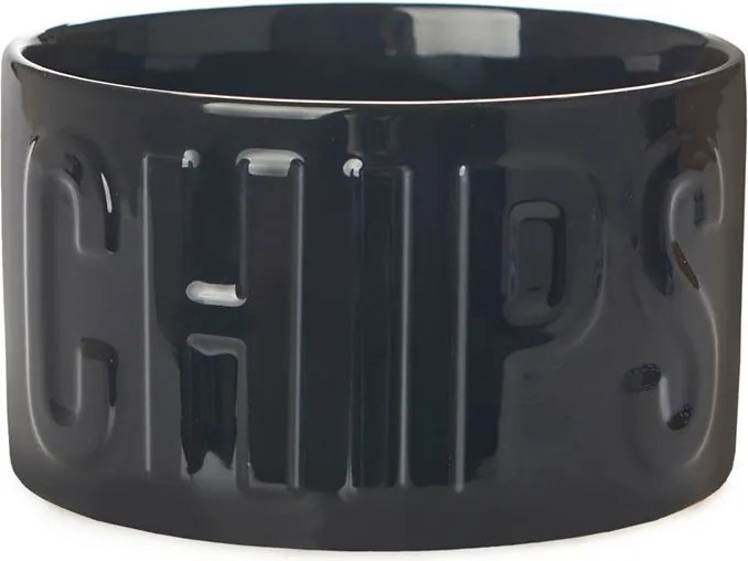 Czarna ceramiczna miska do serwowania 1 l Chips – Balvi