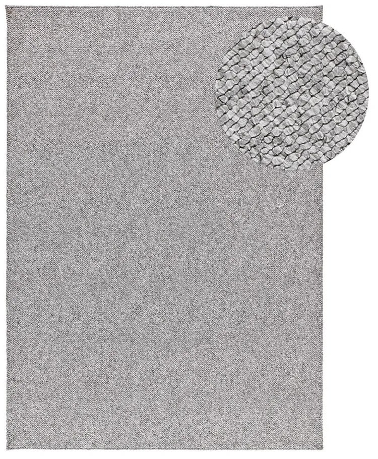 Jasnoszary dywan 120x170 cm Petra Liso – Universal