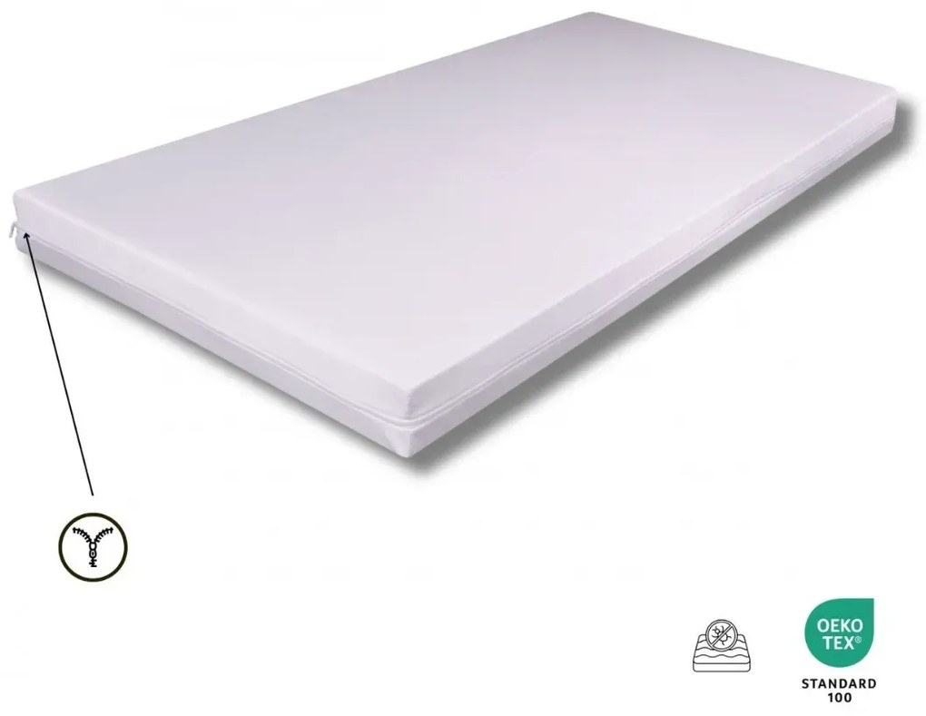Łóżko piętrowe JULITA 160x80 białe drewniane z szufladami KOCOT KIDS