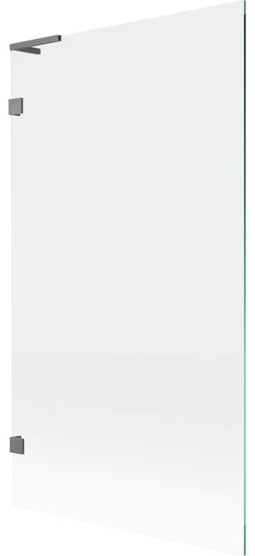 Mexen Lunar L parawan nawannowy 1-skrzydłowy 100 x 150 cm, transparent, gun metal - 897L-100-000-95-00