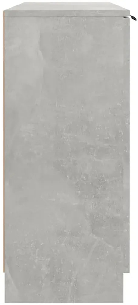 Loftowa komoda w kolorze szarości betonu E0-L35