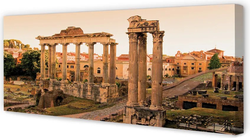 Obraz na płótnie Wschód Słońca nad Forum Romanum