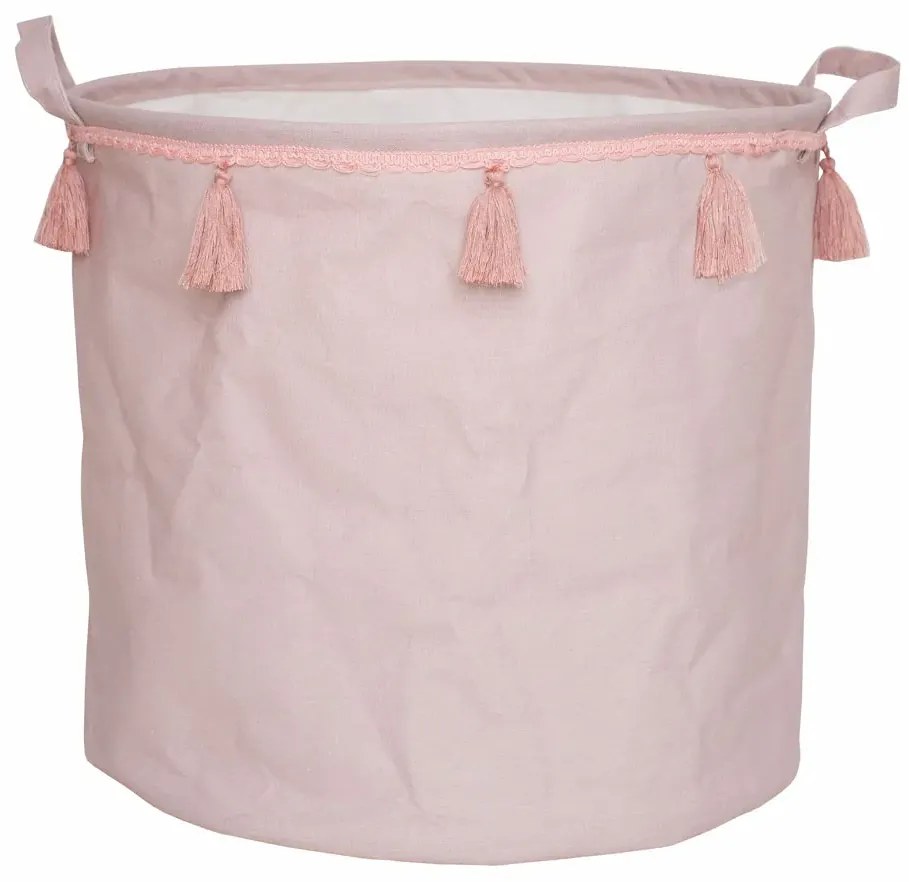 Różowy pojemnik na zabawki dla dziewczynki N5-M04