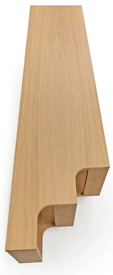 Szafka pod TV w dekorze dębu w naturalnym kolorze 189x50x44 cm Shift – Woodman