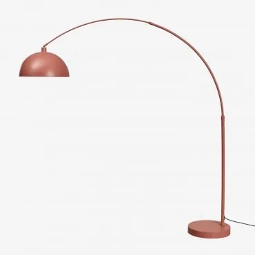 Lampa Ogrodowa Stojąca Diala Z Żelaza Red Sienna & 240 X 200 Cm - Sklum
