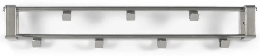 Metalowy wieszak ścienny w kolorze srebra 60 cm Rex – Spinder Design