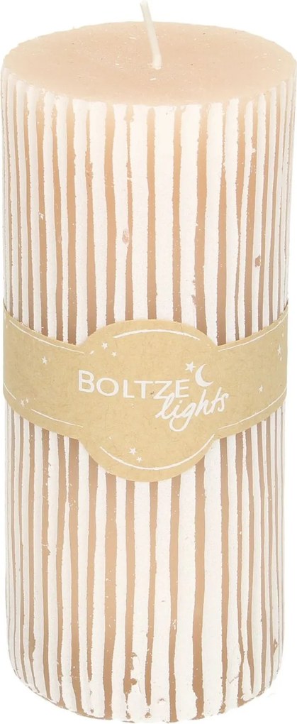 Świeca Renee 15cm beige