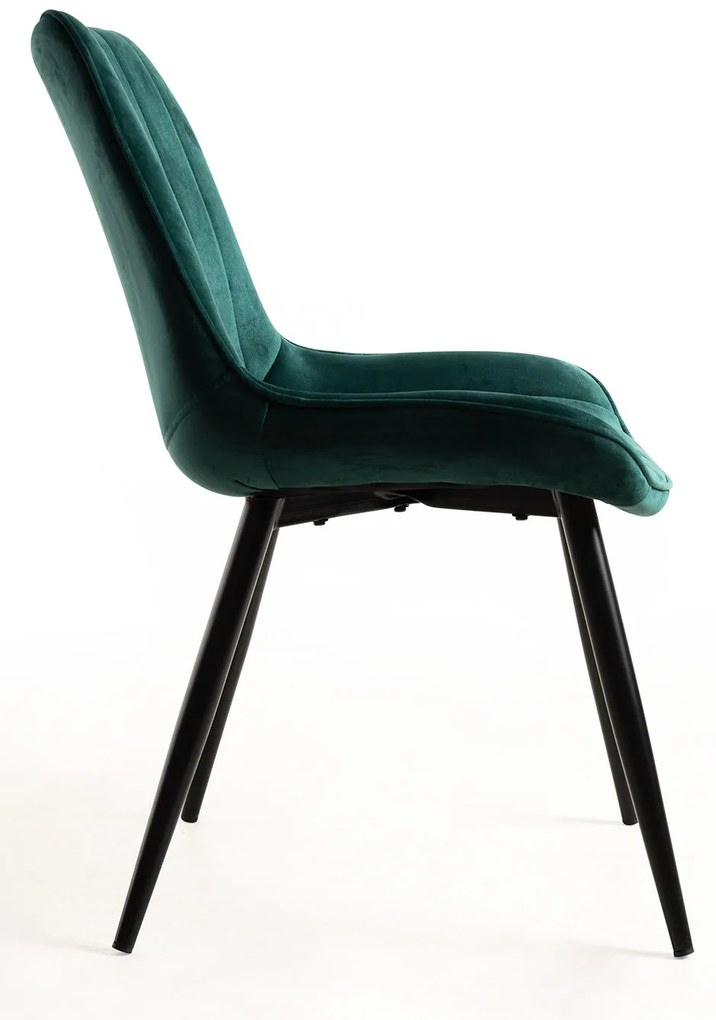 Zestaw 2 Krzese Lene Aksamitne