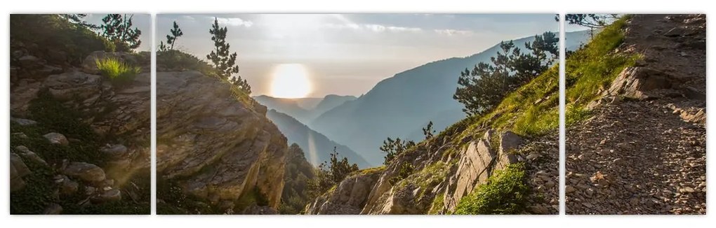 Obraz - Góra Olimp (170x50 cm)