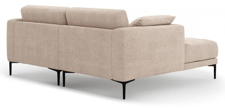 Jasnobrązowy narożnik (lewostronny/z szezlongiem) Bemy – Micadoni