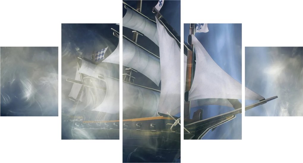 Obraz - Statek widmo (125x70 cm)