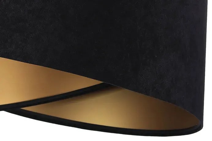 Czarno-złota lampa wisząca nad stół - EX973 D5-B28