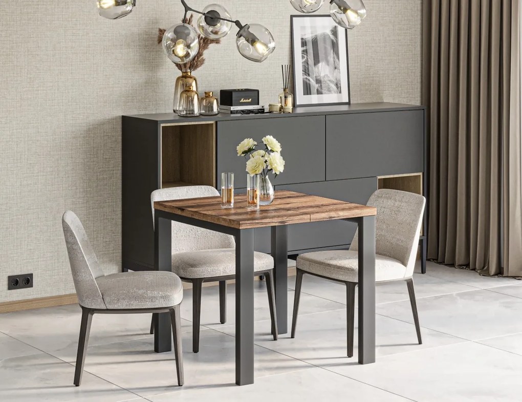 Stół Garant 170 Endo z blatem 80x80 rozkładany do 170 cm