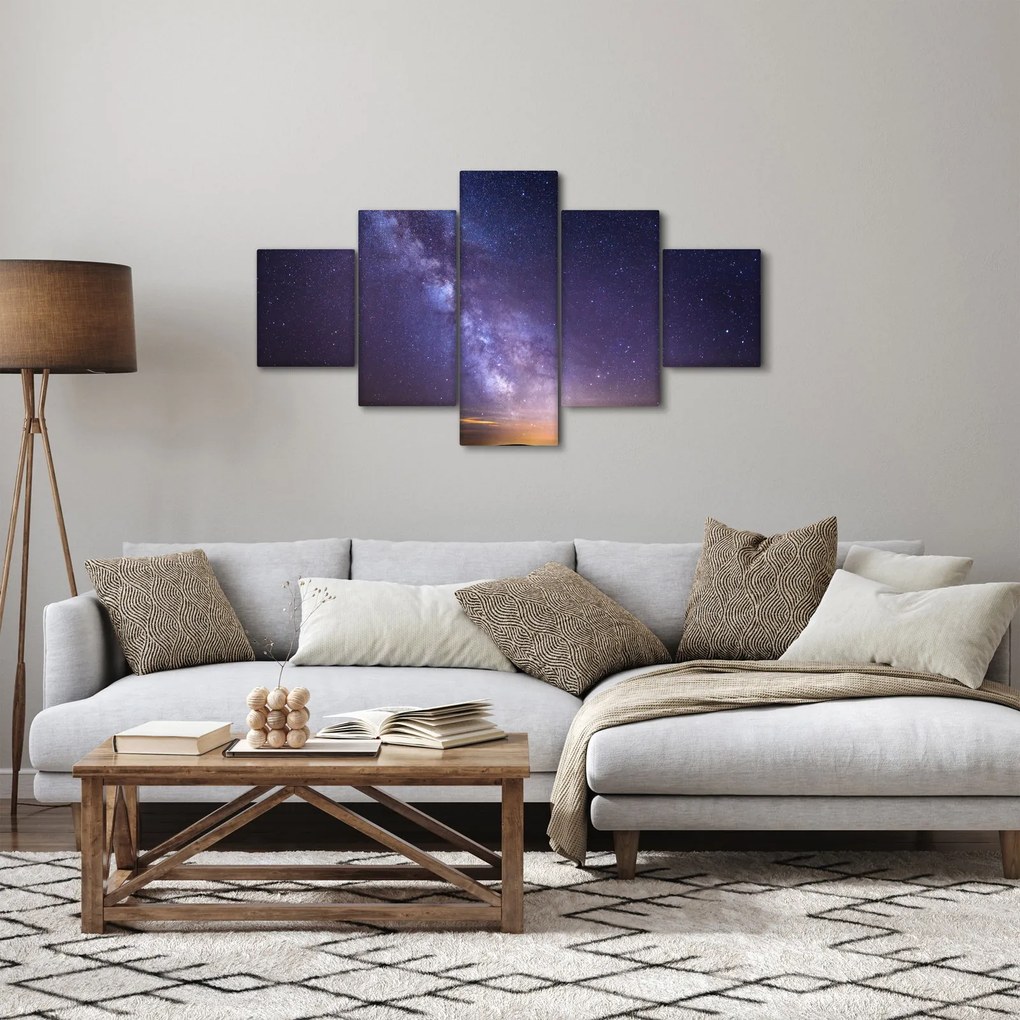 Obraz - Widok z kosmosu (125x70 cm)
