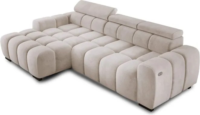 Narożnik OMBO S MINI Lewostronny z Elektryczną Regulacją SALVADOR 01